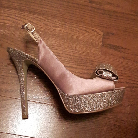 Enzo Anglioni high heels with sequin - Picture 2 of 5